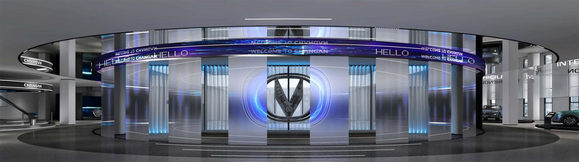 长安科技中心展厅